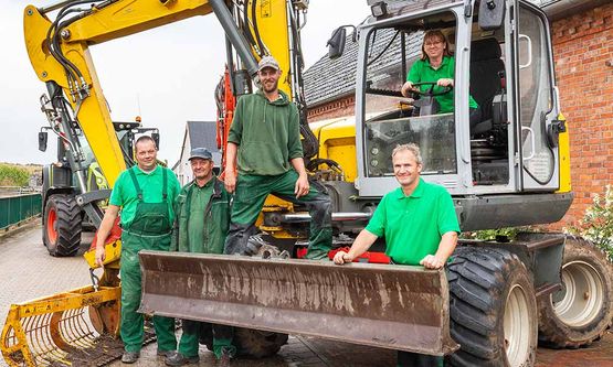 Das Team Garten- und Landschaftsbau Klammer